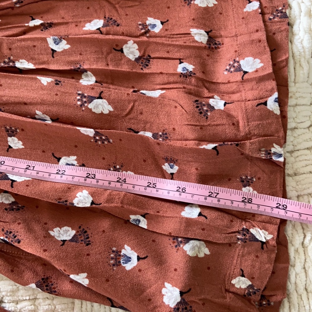 Free People Boho Teagan Floral Dress Sz 0 - Picture 16 of 16
